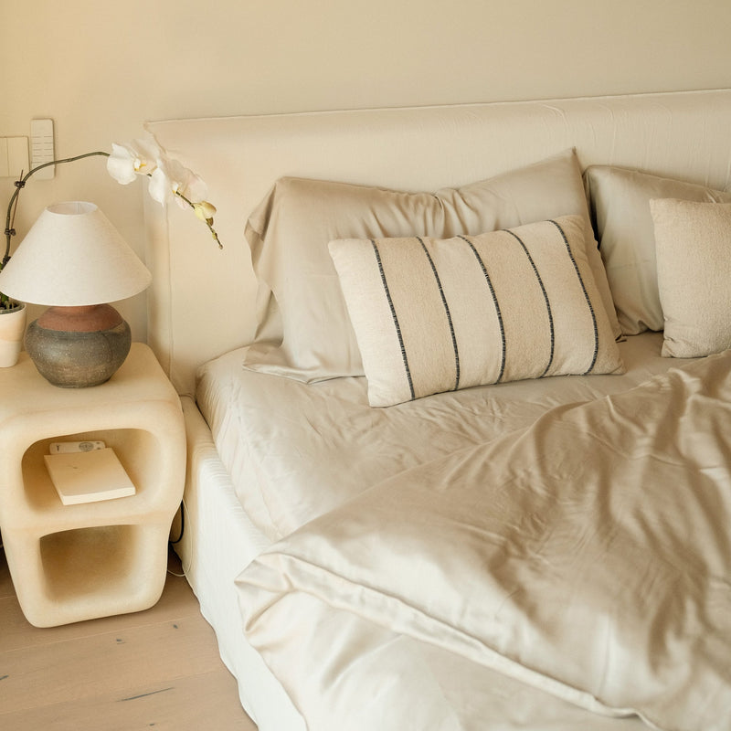 Organic Bamboo Sateen Bed Sheet Set