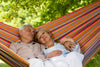 elderly couple napping 