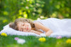 little girl sleeping