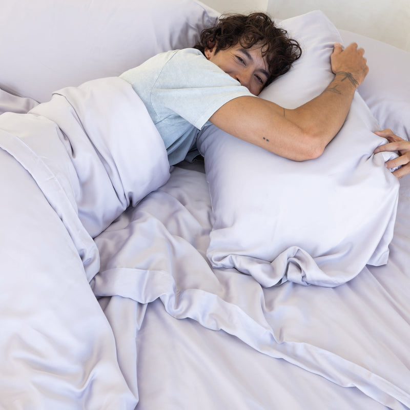 Organic Bamboo Sateen Bed Sheet Set